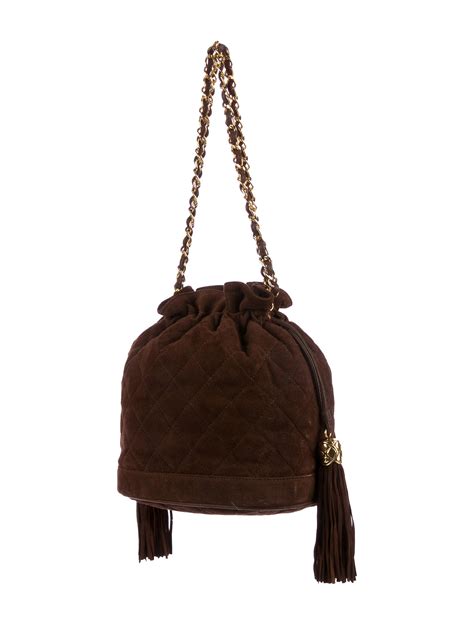 chanel drawstring bag vintage.